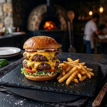 Double Cheese Burger